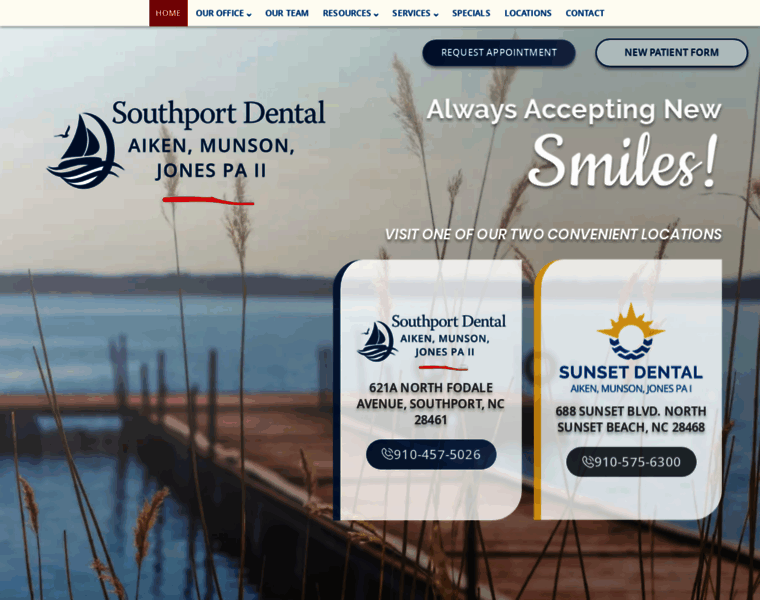 Southportcosmeticdentist.com thumbnail
