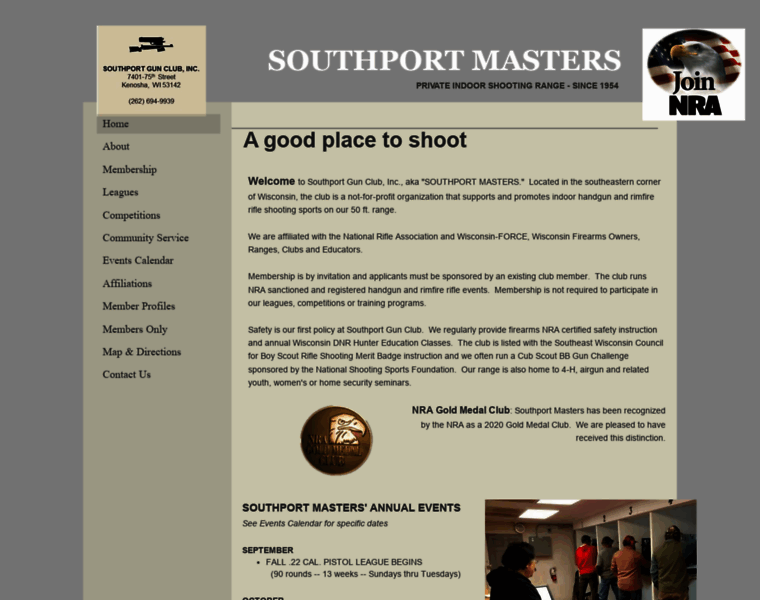 Southportgunclub.org thumbnail