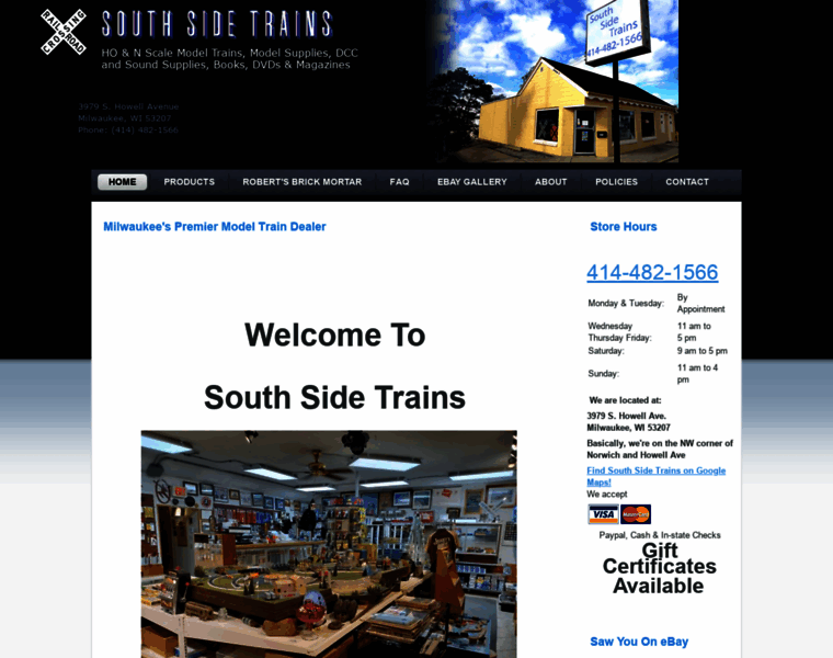 Southsidetrains.com thumbnail