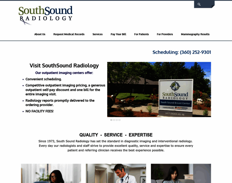 Southsoundradiology.com thumbnail