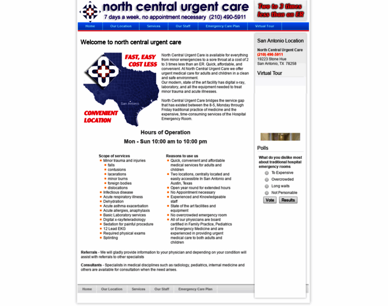 Southtexasurgentcare.com thumbnail