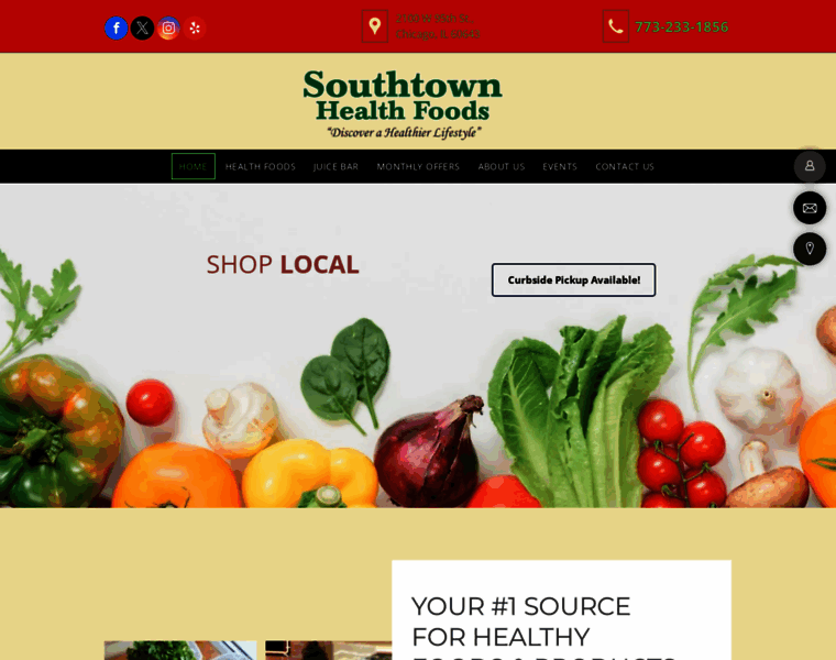 Southtownhealthfoods.com thumbnail