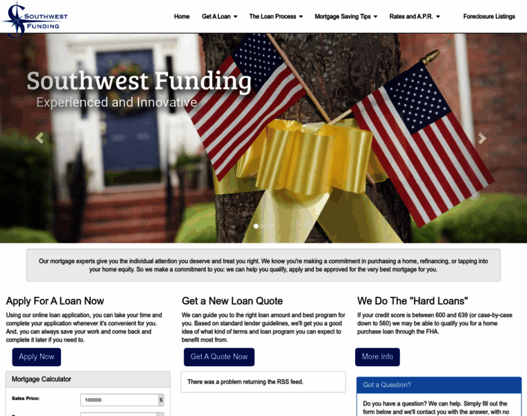 Southwestfundingmetairie.com thumbnail