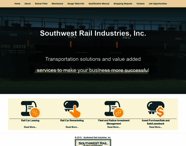Southwestrail.com thumbnail
