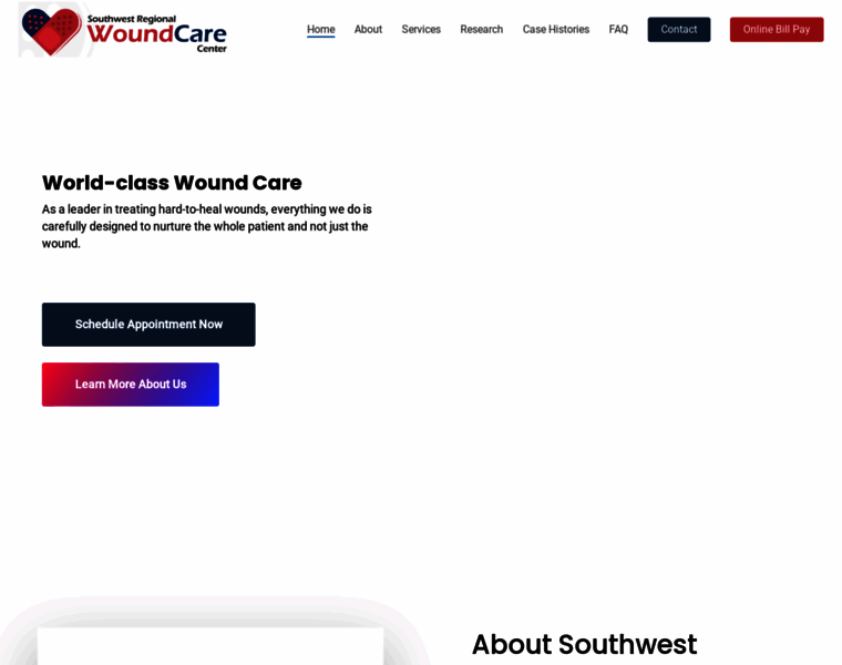 Southwestwoundcare.com thumbnail