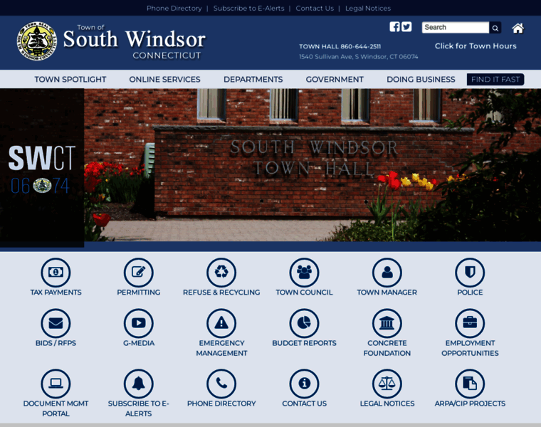 Southwindsor-ct.gov thumbnail