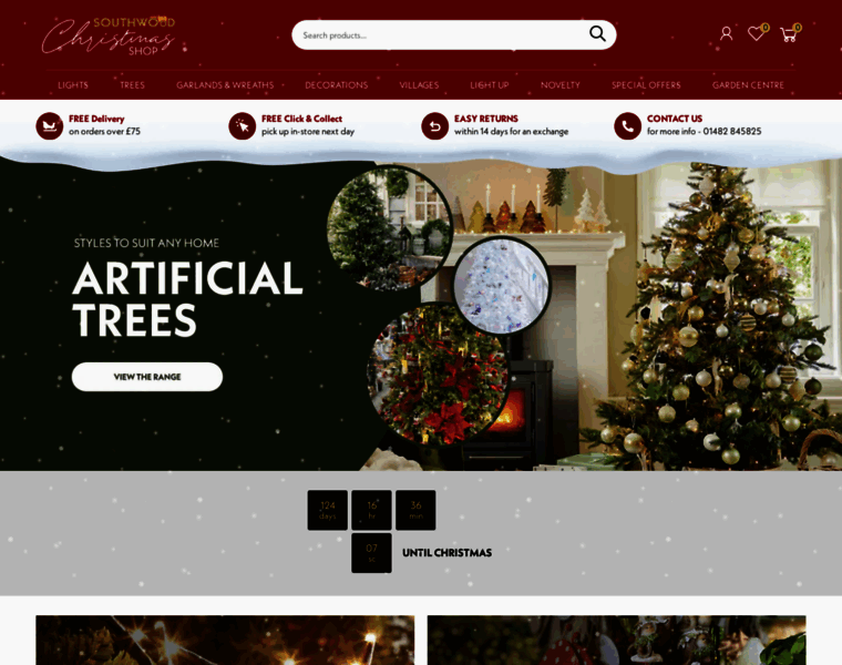 Southwoodchristmasshop.co.uk thumbnail
