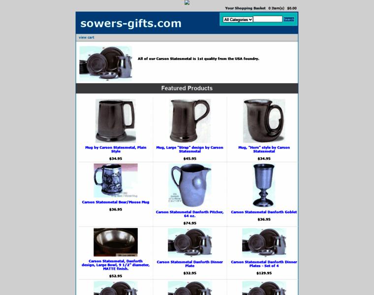 Sowers-gifts.com thumbnail