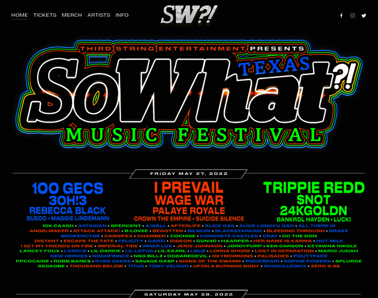 Sowhatmusicfestival.com thumbnail