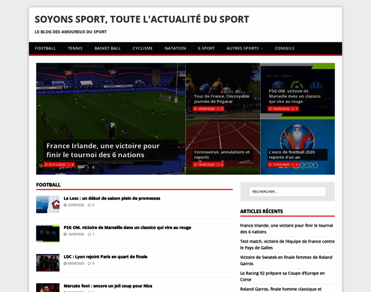 Soyons-sport.fr thumbnail