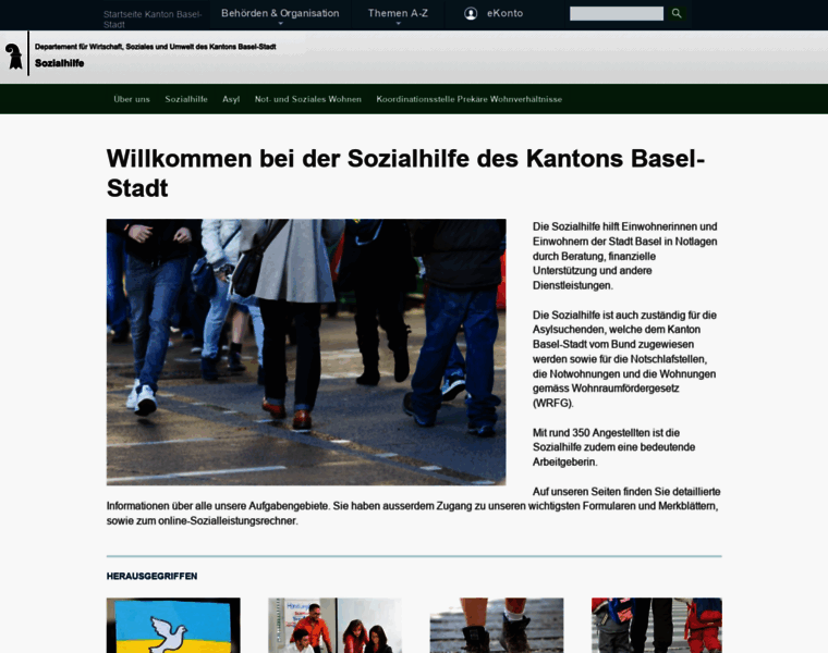 Sozialhilfe.bs.ch thumbnail