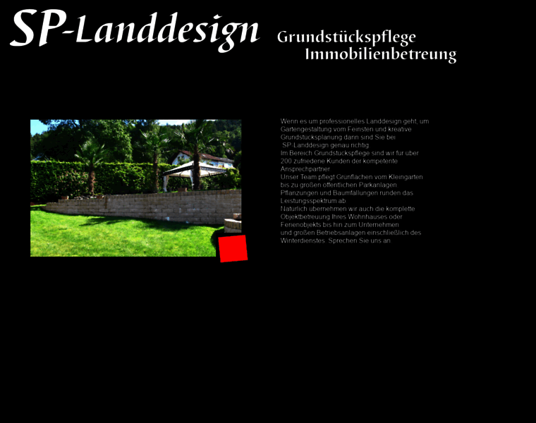 Sp-landdesign.de thumbnail