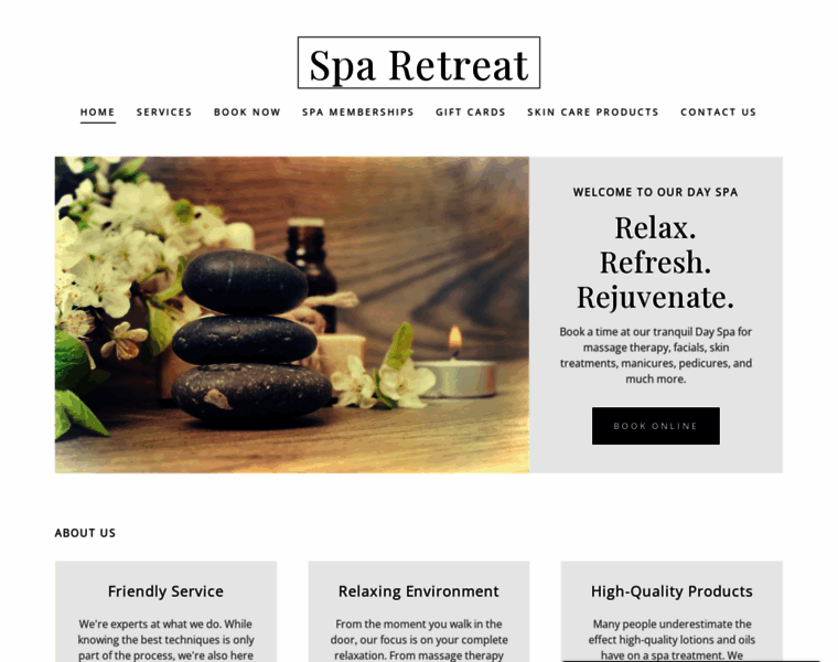 Spa-retreat.net thumbnail