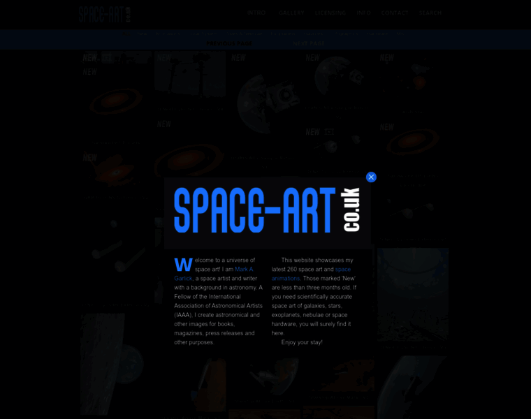 Space-art.co.uk thumbnail