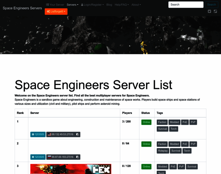Space-engineers.com thumbnail