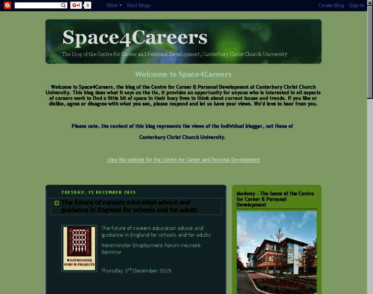 Space4careers.com thumbnail
