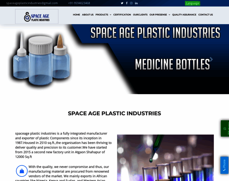 Spaceageplastic.in thumbnail