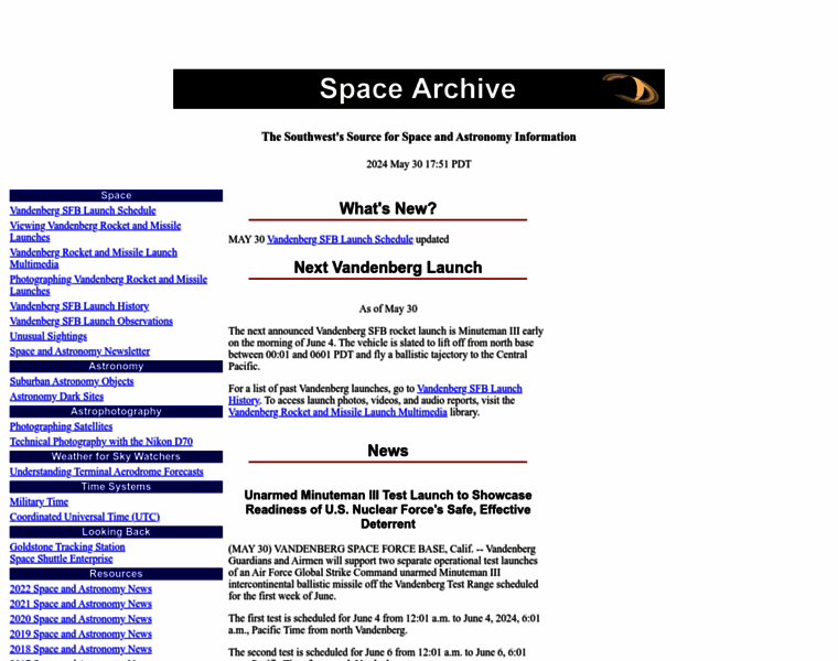 Spacearchive.info thumbnail