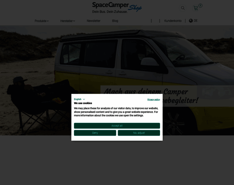 Spacecamper-shop.de thumbnail