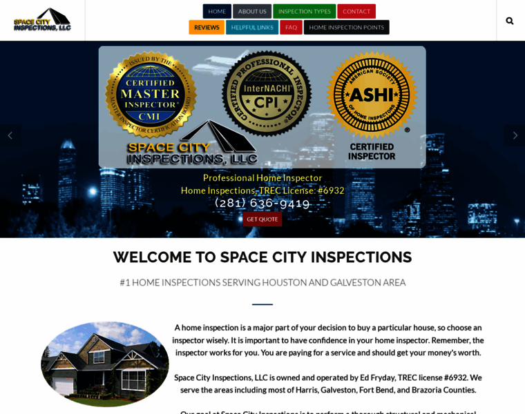 Spacecityinspections.com thumbnail