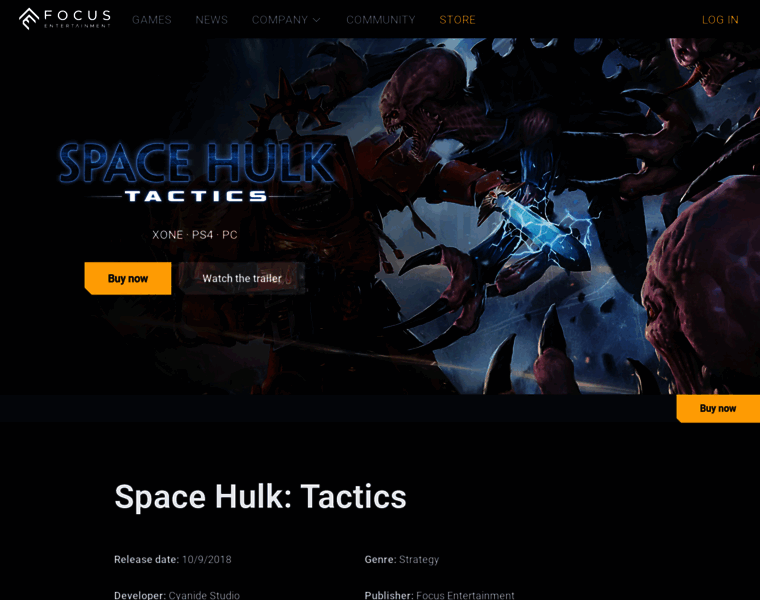 Spacehulk-tactics.com thumbnail