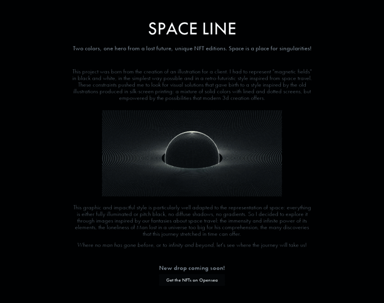 Spaceline-nft.com thumbnail