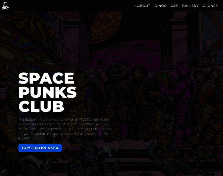 Spacepunks.club thumbnail