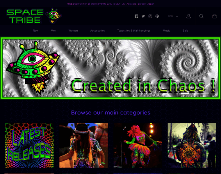 Spacetribe.com thumbnail