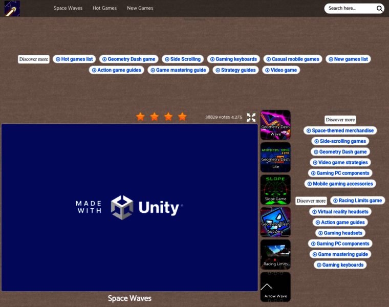 Spacewaves.io thumbnail