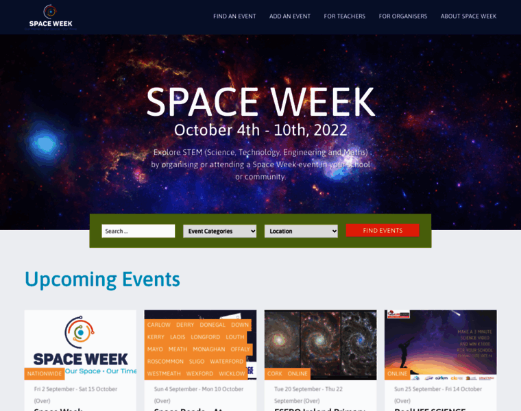 Spaceweek.ie thumbnail