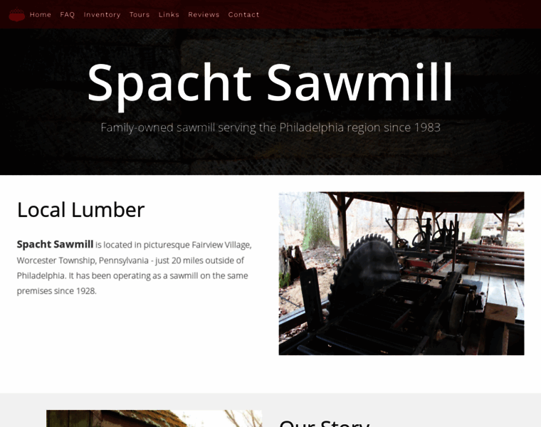 Spachtsawmill.com thumbnail