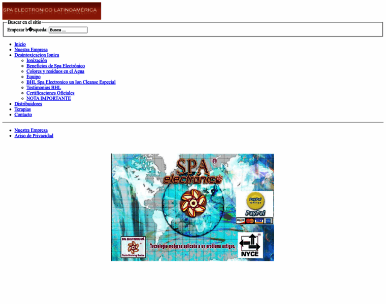 Spaelectronico.com.mx thumbnail