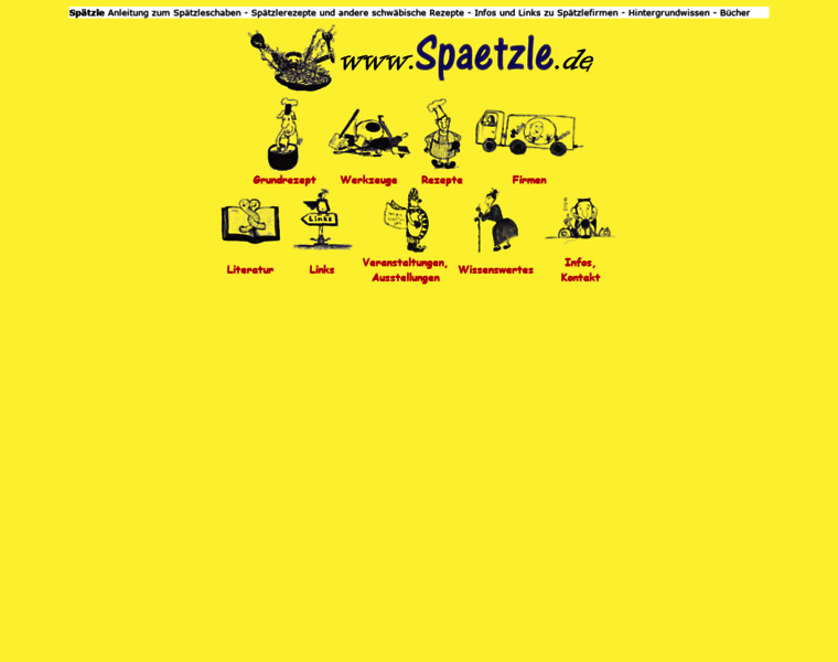 Spaetzle.de thumbnail