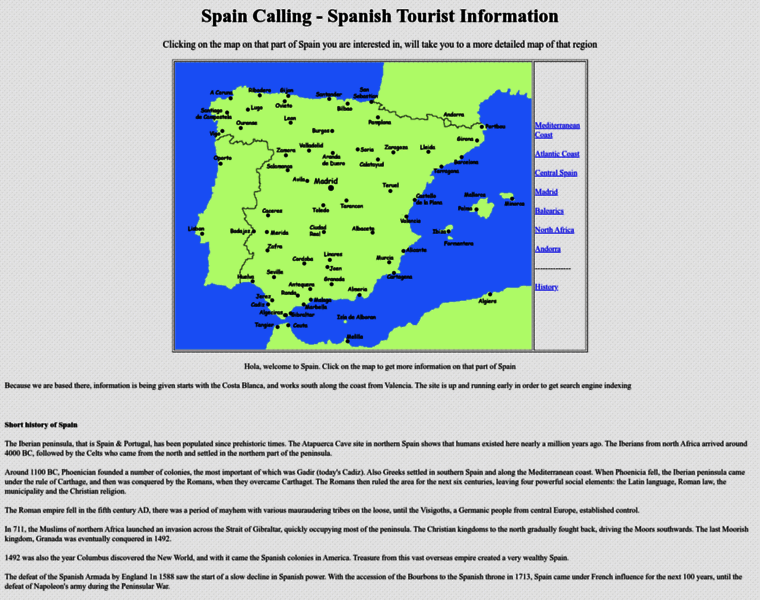 Spain-calling.com thumbnail
