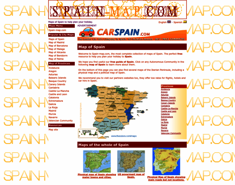 Spain-map.com thumbnail