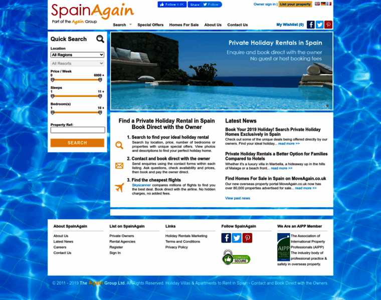 Spainagain.co.uk thumbnail