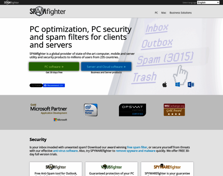 Spamfighter.com thumbnail Spamfighter.com thumbnail