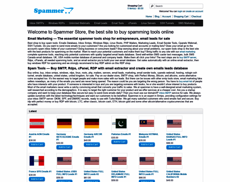 Spammer.ro thumbnail