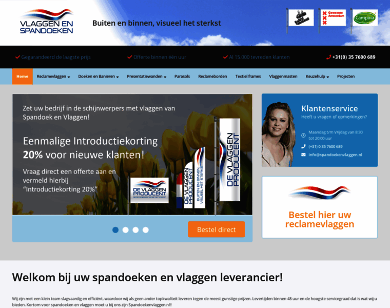 Spandoekenvlaggen.nl thumbnail