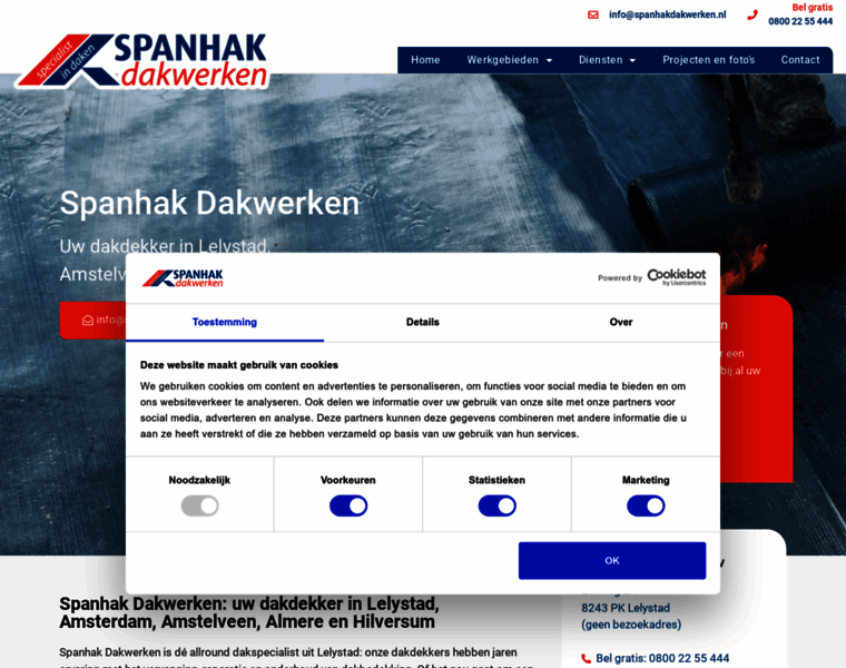Spanhakdakwerken.nl thumbnail