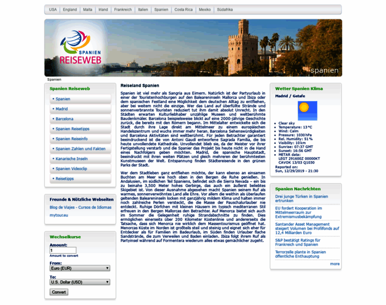 Spanien-reiseweb.de thumbnail