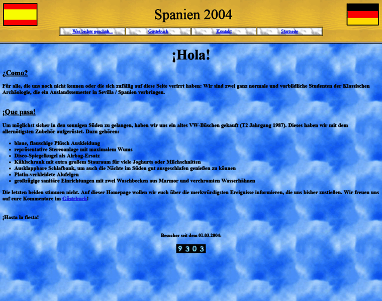 Spanien2004.de thumbnail