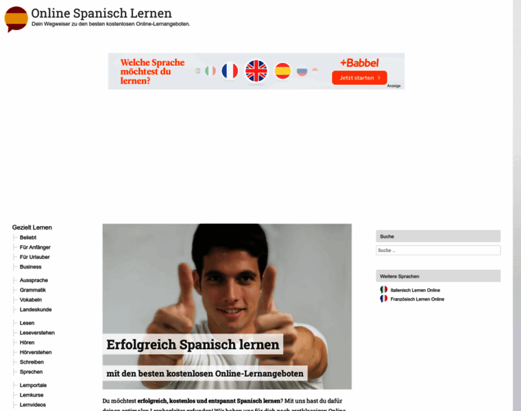 Spanisch-lernen-online.net thumbnail