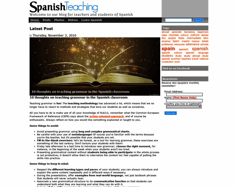Spanish-teaching.com thumbnail