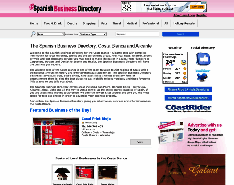 Spanishbusinessdirectory.com thumbnail