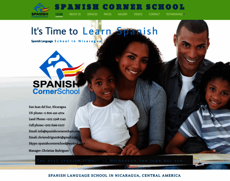 Spanishcornerschool.com thumbnail