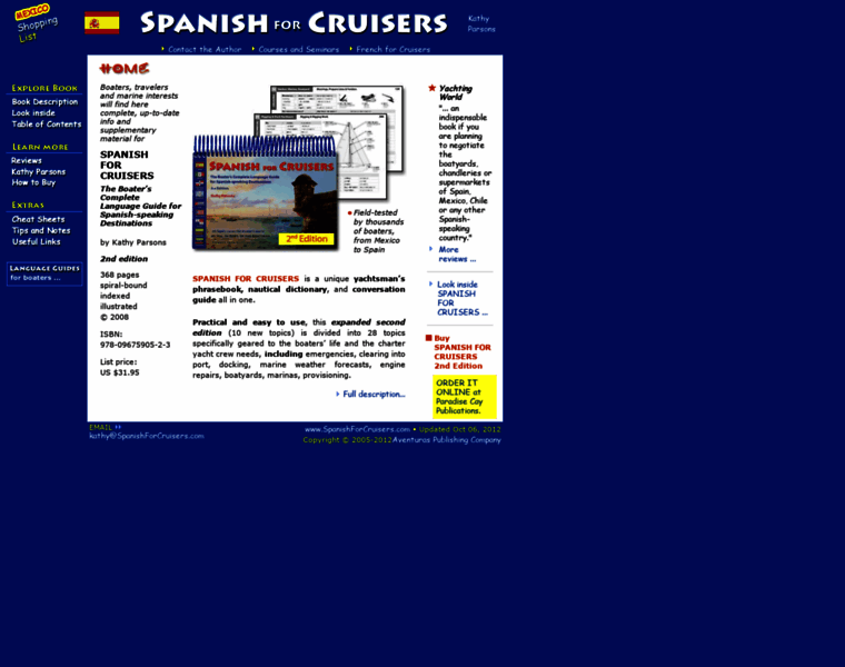 Spanishforcruisers.com thumbnail