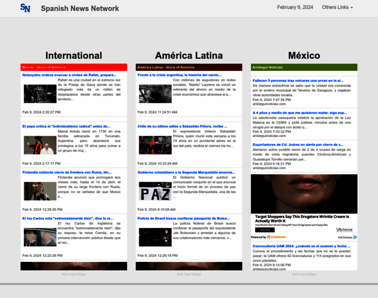 Spanishnewsnetwork.com thumbnail