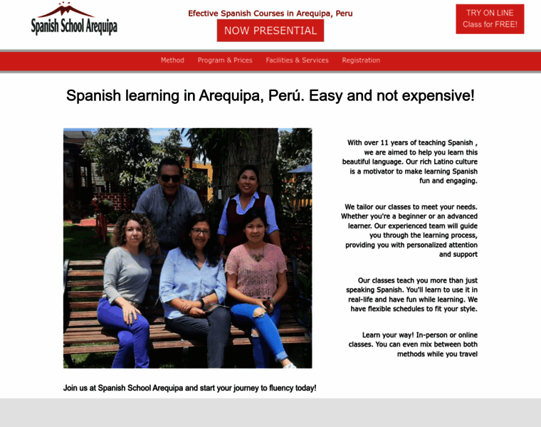 Spanishschoolarequipa.com thumbnail