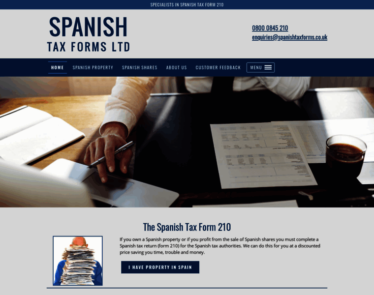 Spanishtaxforms.co.uk thumbnail